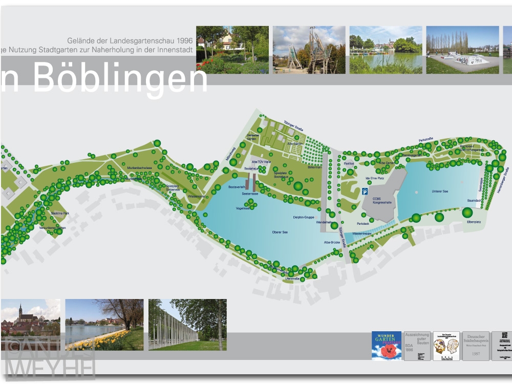 Ob im Stadtbereich oder auf der Wiese attraktiv und verständlich